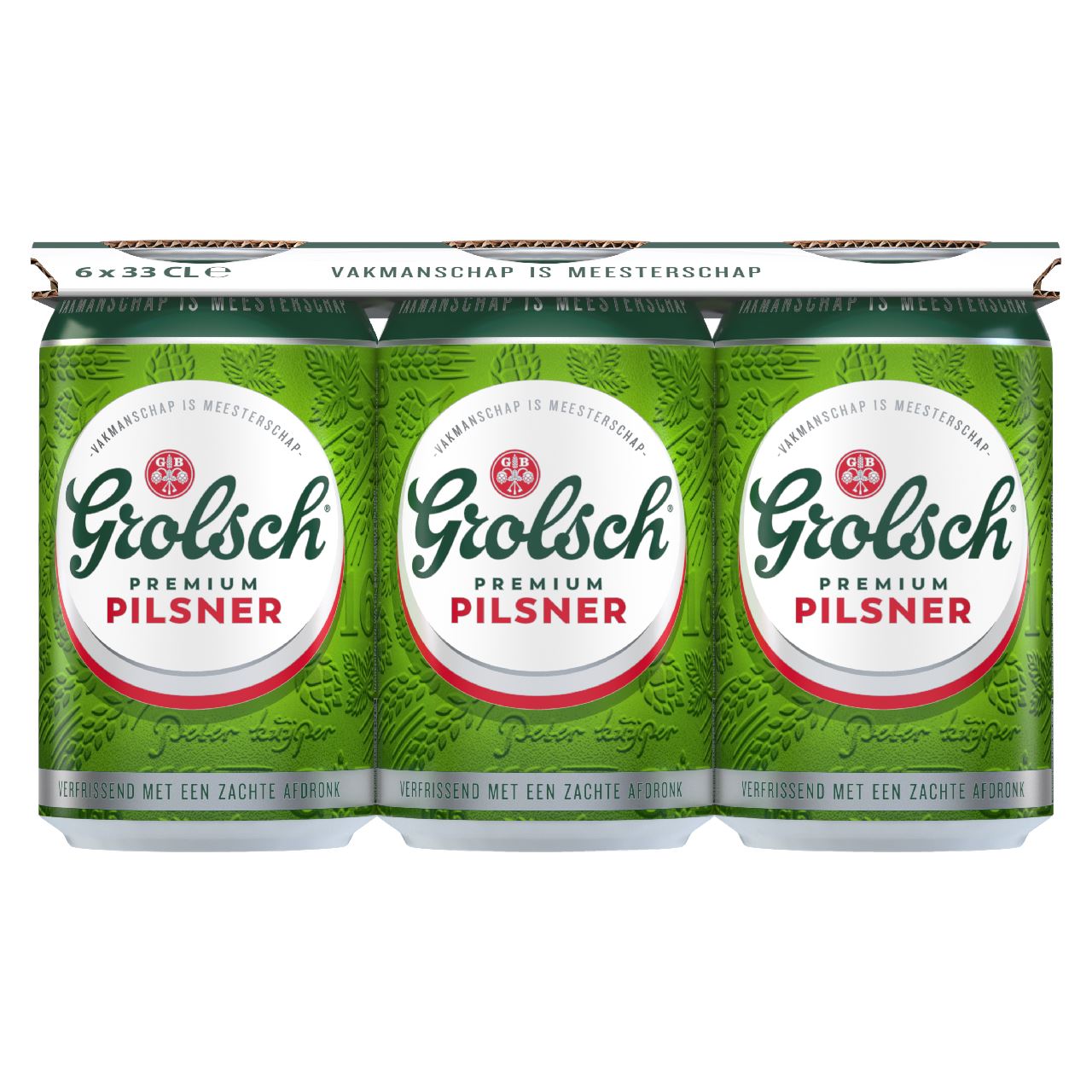 Grolsch Premium Pilsner 6 x 33 cl blik