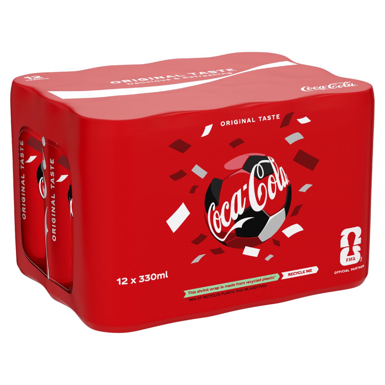 Coca-Cola ORIGINAL TASTE blik 12 x 33 cl
