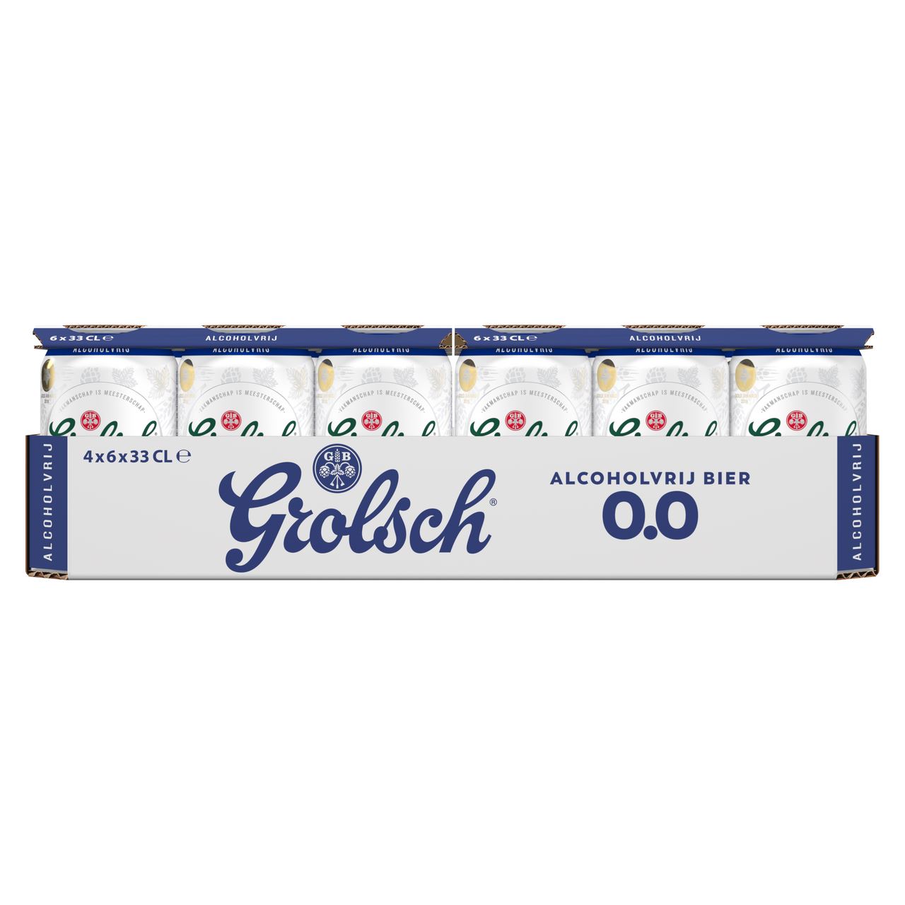 Grolsch 0.0% Alcoholvrij Bier 24 x 33 cl blik