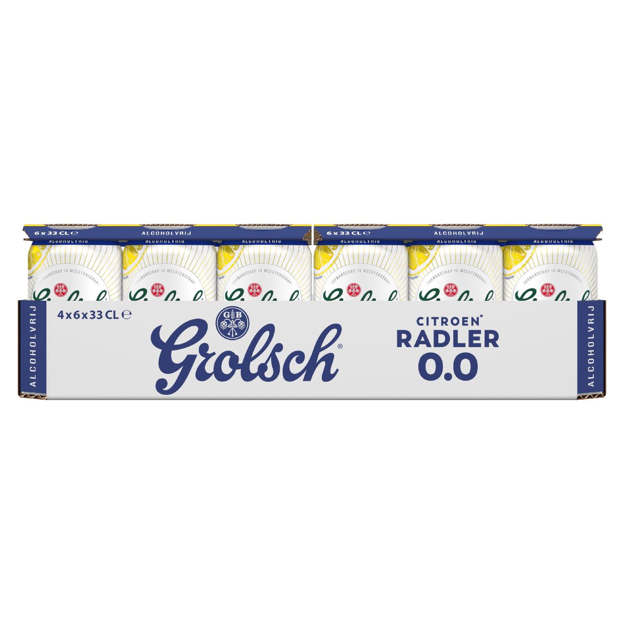 Grolsch 0.0% Radler Citroen 24 x 33 cl blik