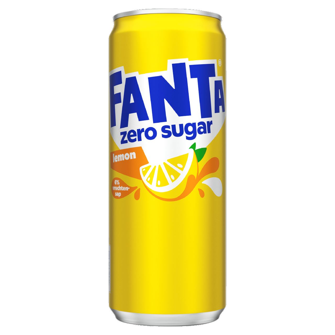 Fanta Lemon No Sugar blik 24 x 33 cl