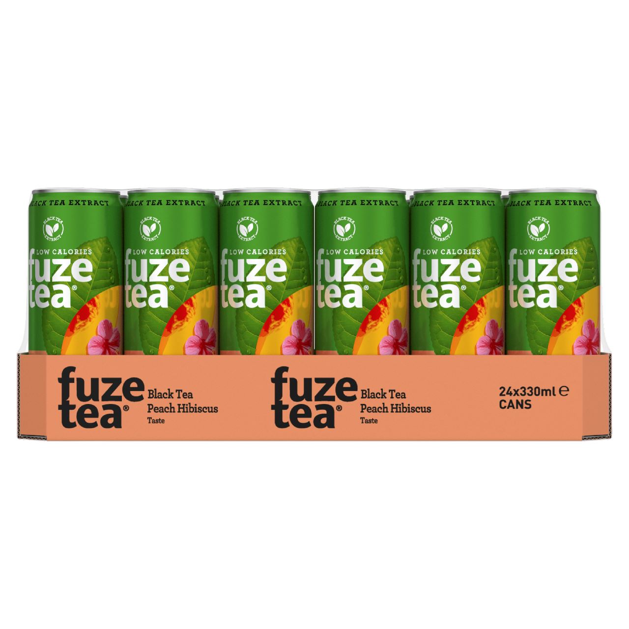 FUZE Tea Peach Hibiscus Blik 24 x 33 cl