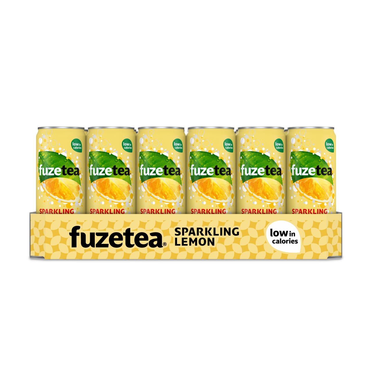 FUZE Tea Sparkling Lemon Blik 24 x 33 cl