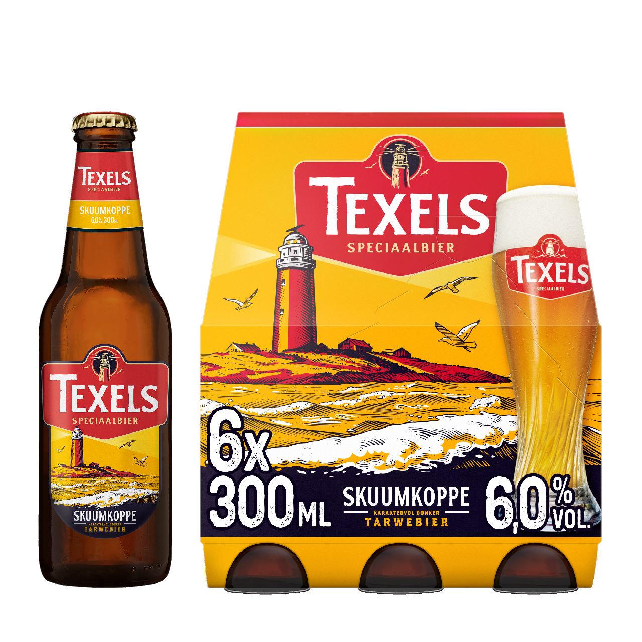 Texels Skuumkoppe Bier fles 24 x 30 cl