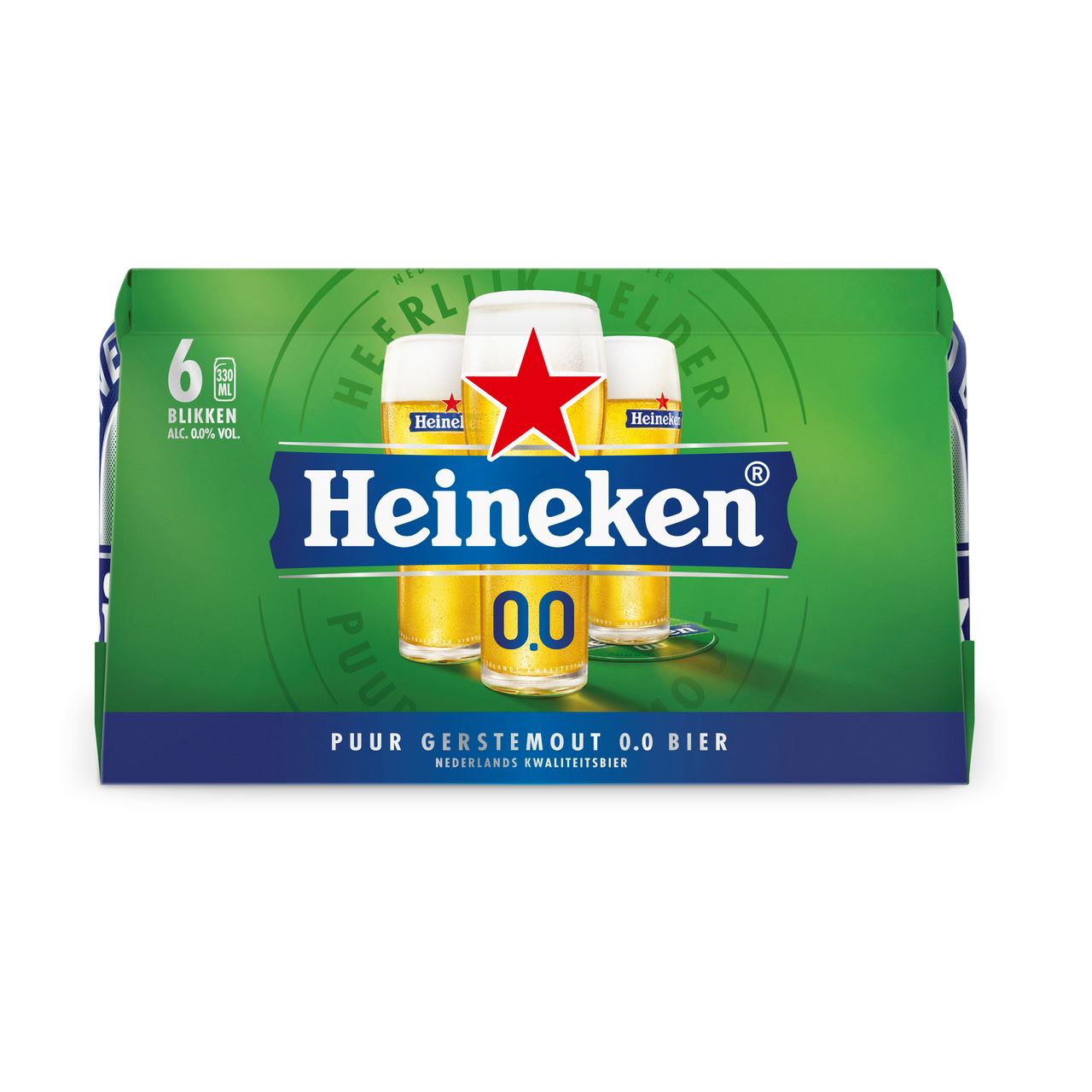 Heineken 0.0 blik 6 x 33 cl