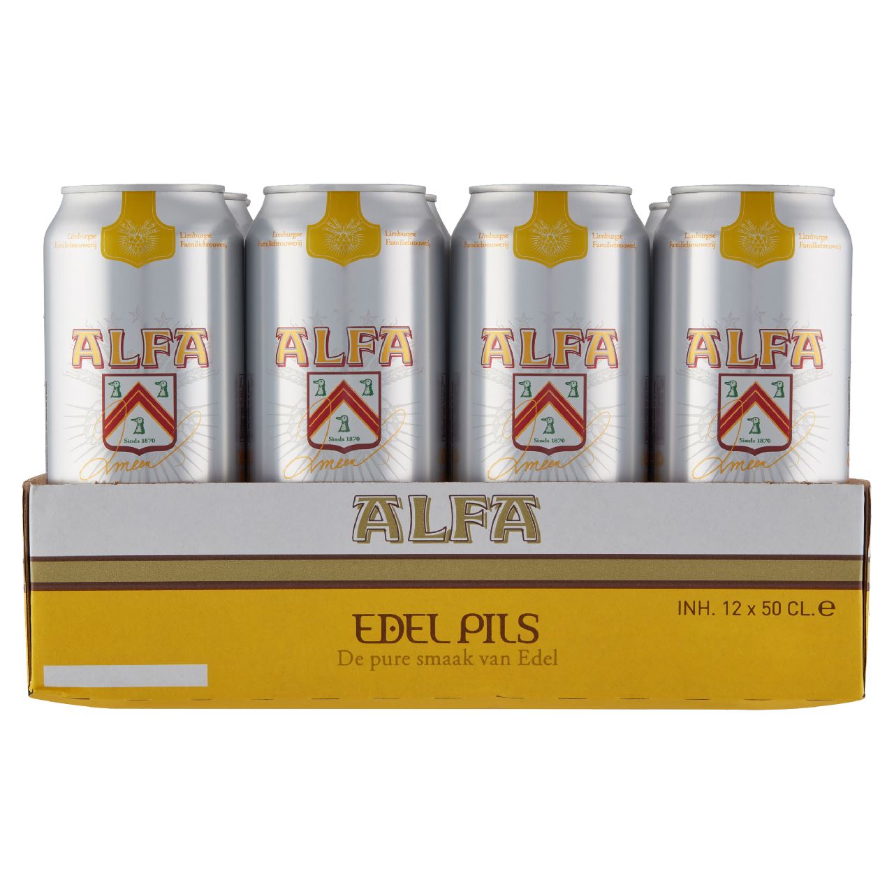 ALFA Edel Pils blik 12 x 50 cl