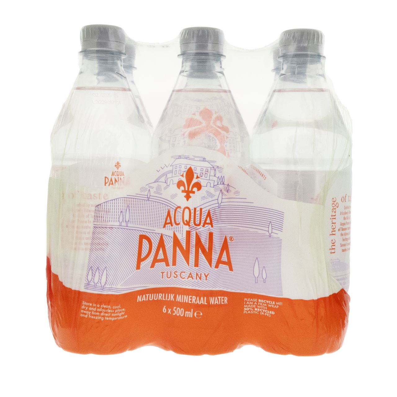 ACQUA PANNA Mineraalwater 6 x 50 cl pet