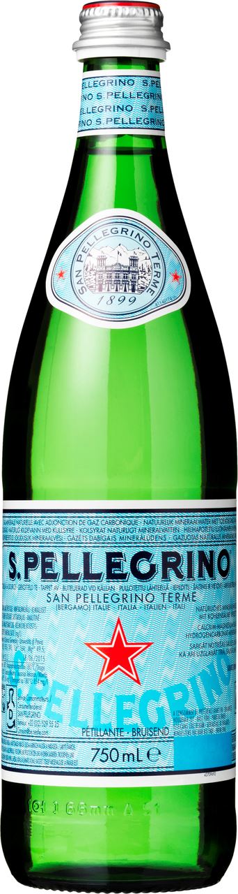 San Pellegrino glas 12 x 75 cl