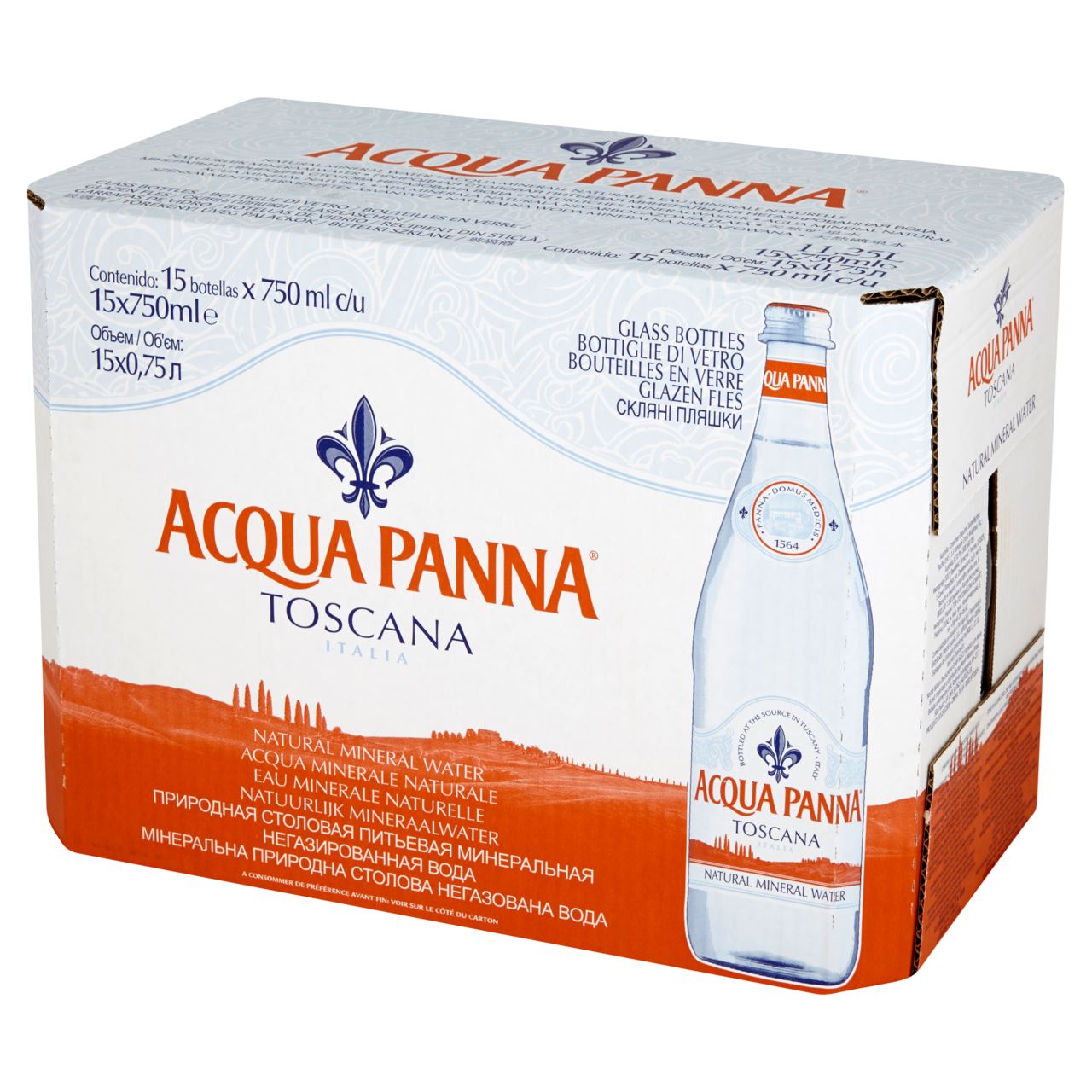 ACQUA PANNA Glas 12 x 75 cl