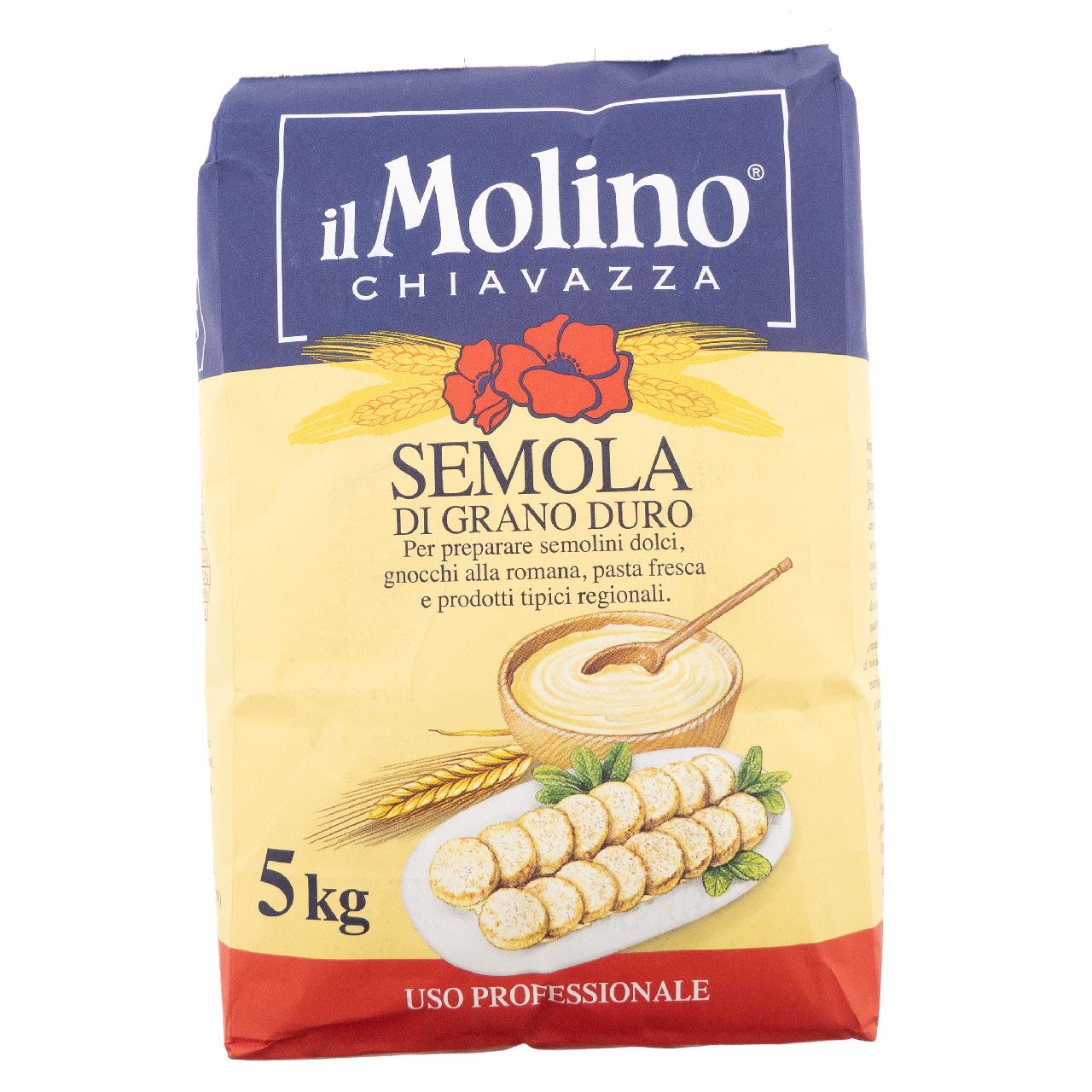 Il Molino Chiavazza Semola Di Grano Duro 5 kg