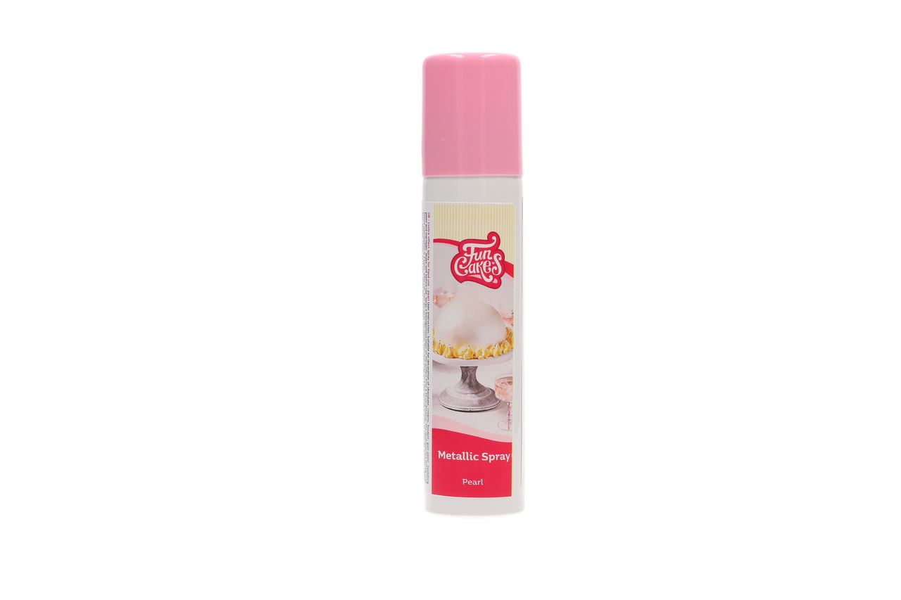 FunCakes Metallic Spray Pearl 12 x 100 g