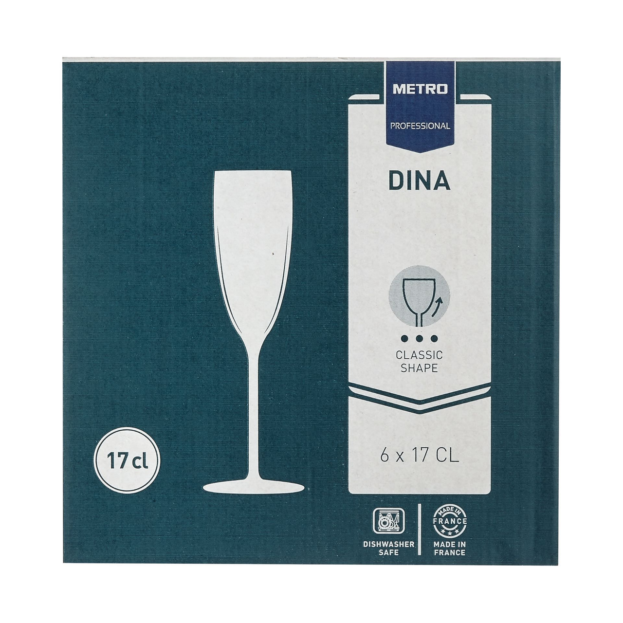 METRO PROFESSIONAL Dina Flute 17Cl 6st