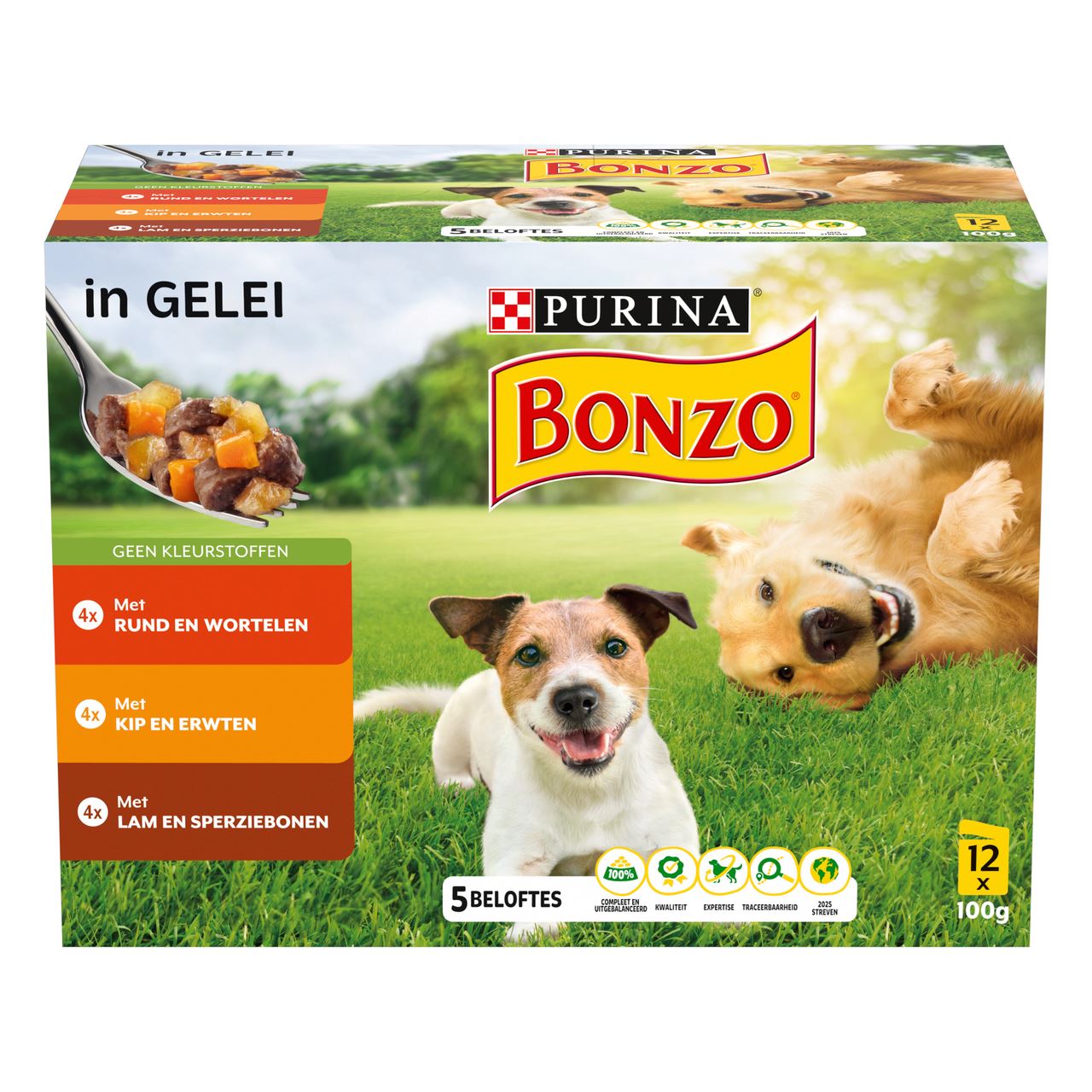 BONZO Adult Lam/Wortel 12 x 100 g