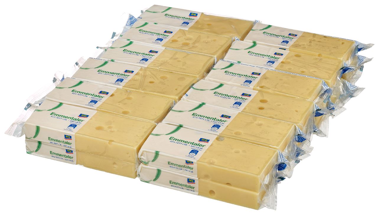 aro Emmentaler Blok 24 x 400 g