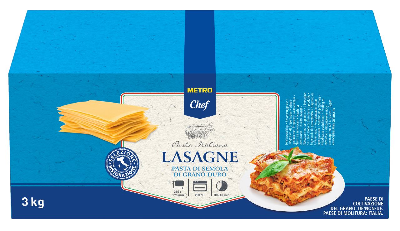 METRO Chef Lasagne Gastro 3 kg