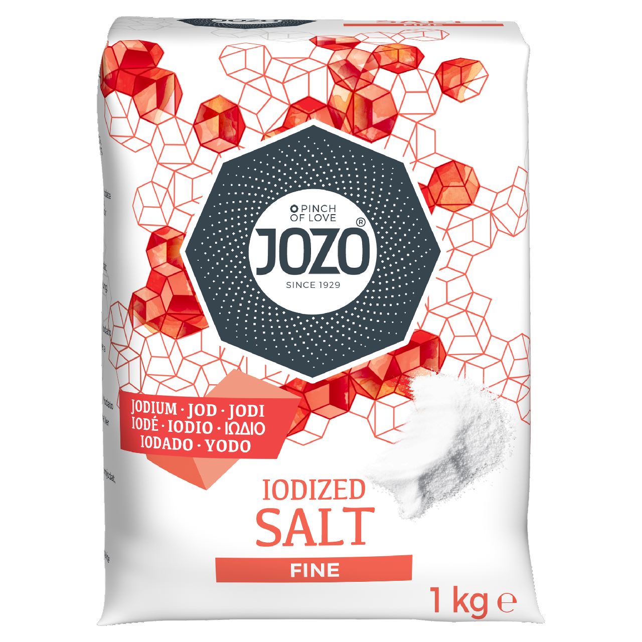JOZO Fijn met jodium 12 x 1 kg *