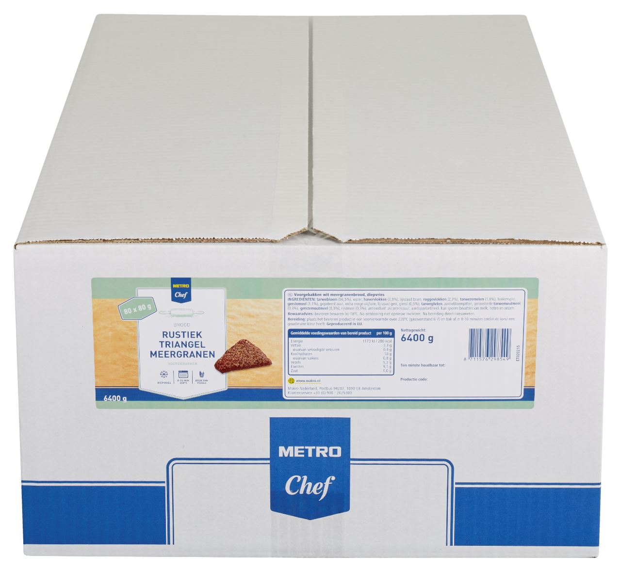 METRO Chef Meergranen Triangel 80 x 80 g