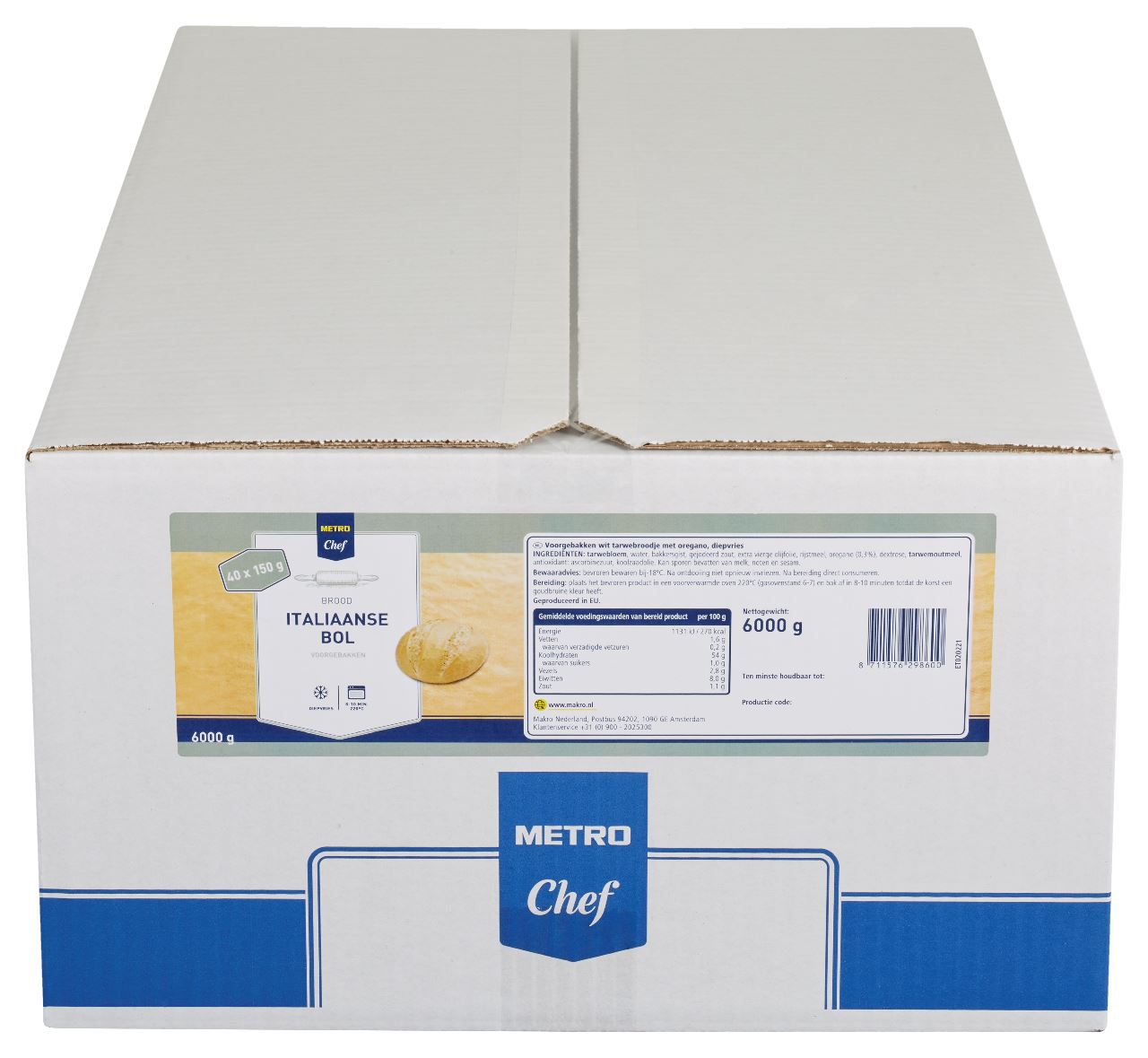 METRO Chef Italiaanse Bol 40 x 150 g