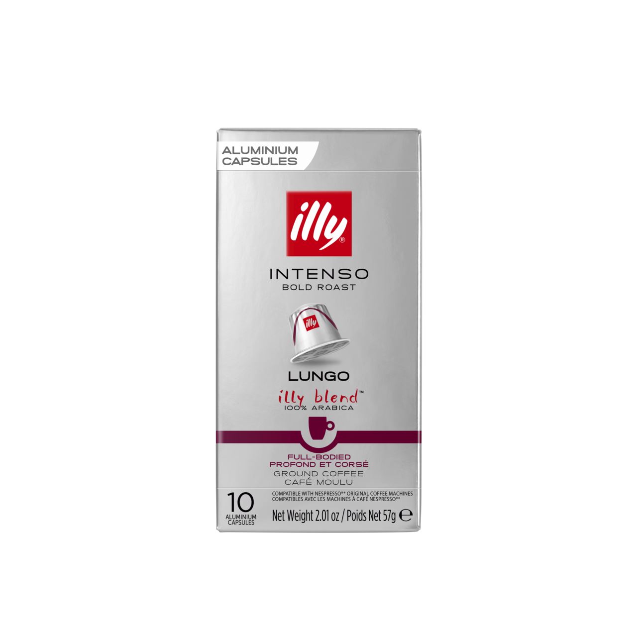 Capsules intenso lungo - 10 stuks