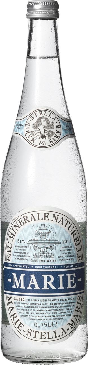 Marie-Stella-Maris Mineraalwater Koolzuurvrij glas 12 x 75 cl