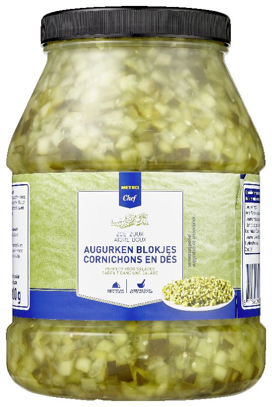 METRO Chef Augurkenblokjes 2,3 kg