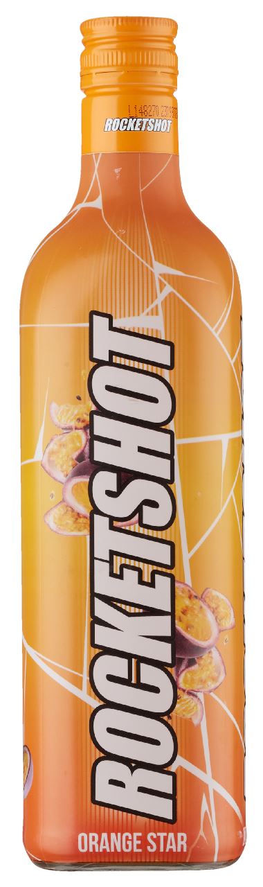 Rocketshot Orange Star 6 x 70 cl 14,7%