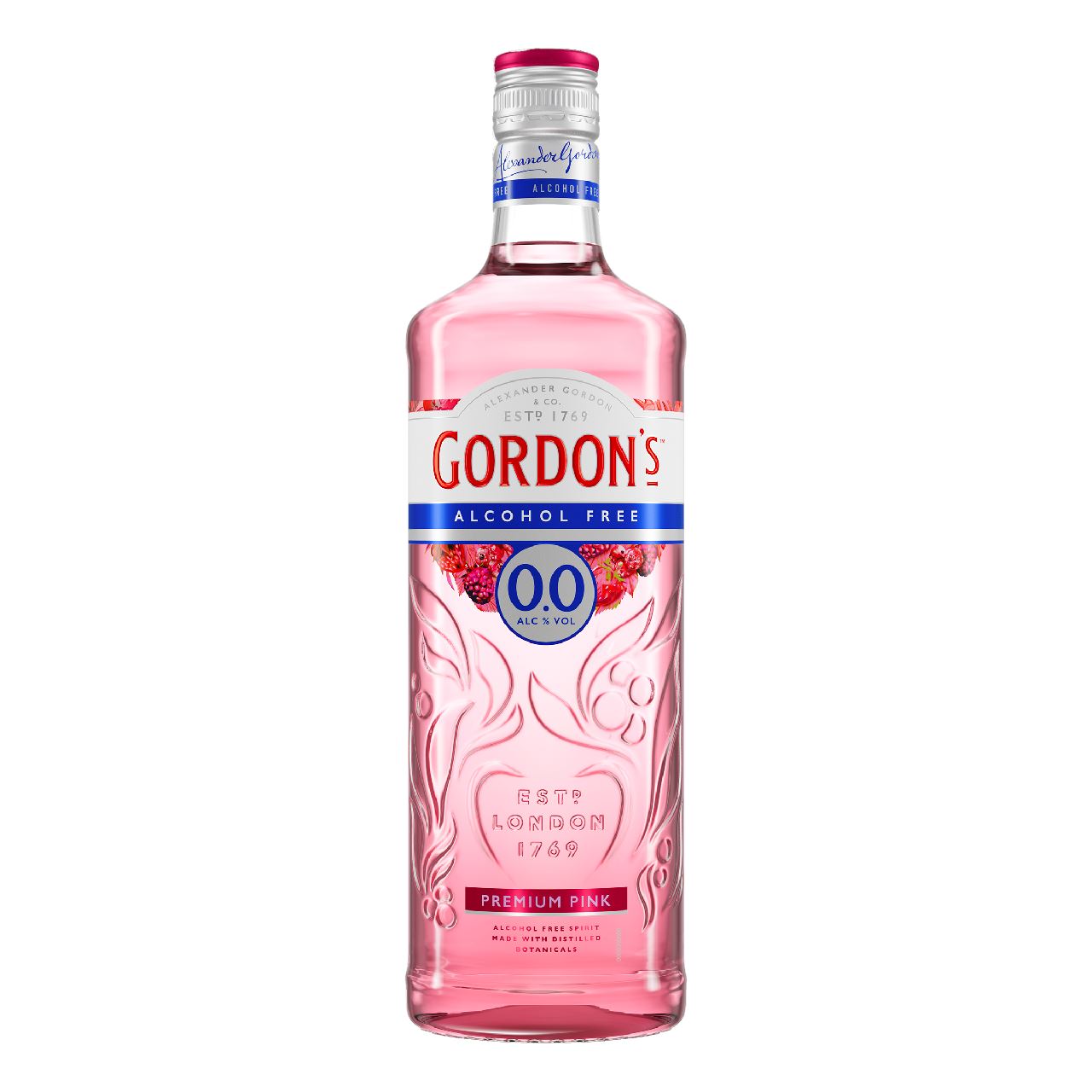 GORDON'S Pink Alcoholvrij 6 x 70 cl
