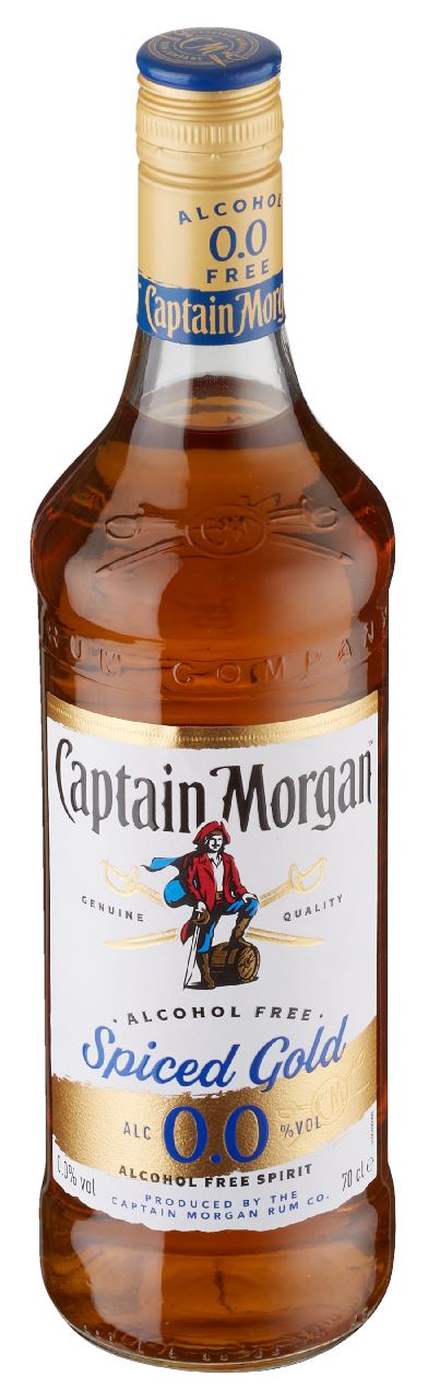 Captain Morgan Alcoholvrij 6 x 70 cl 0,01%