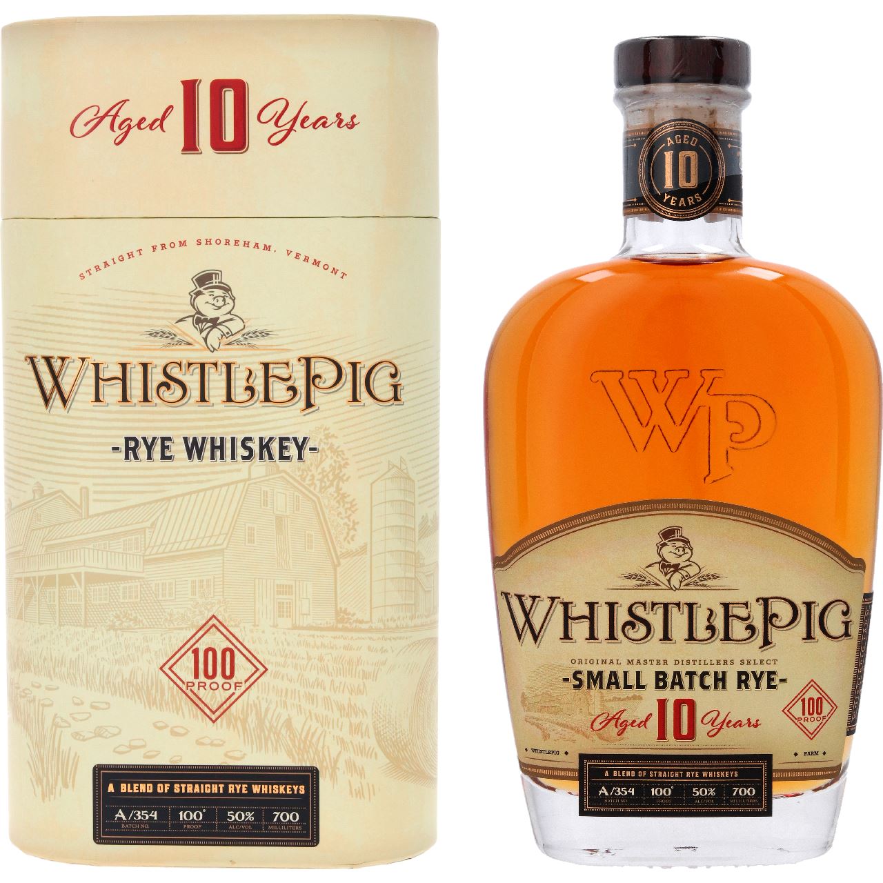 WHISTLEPIG 10 YO 70 cl 50%