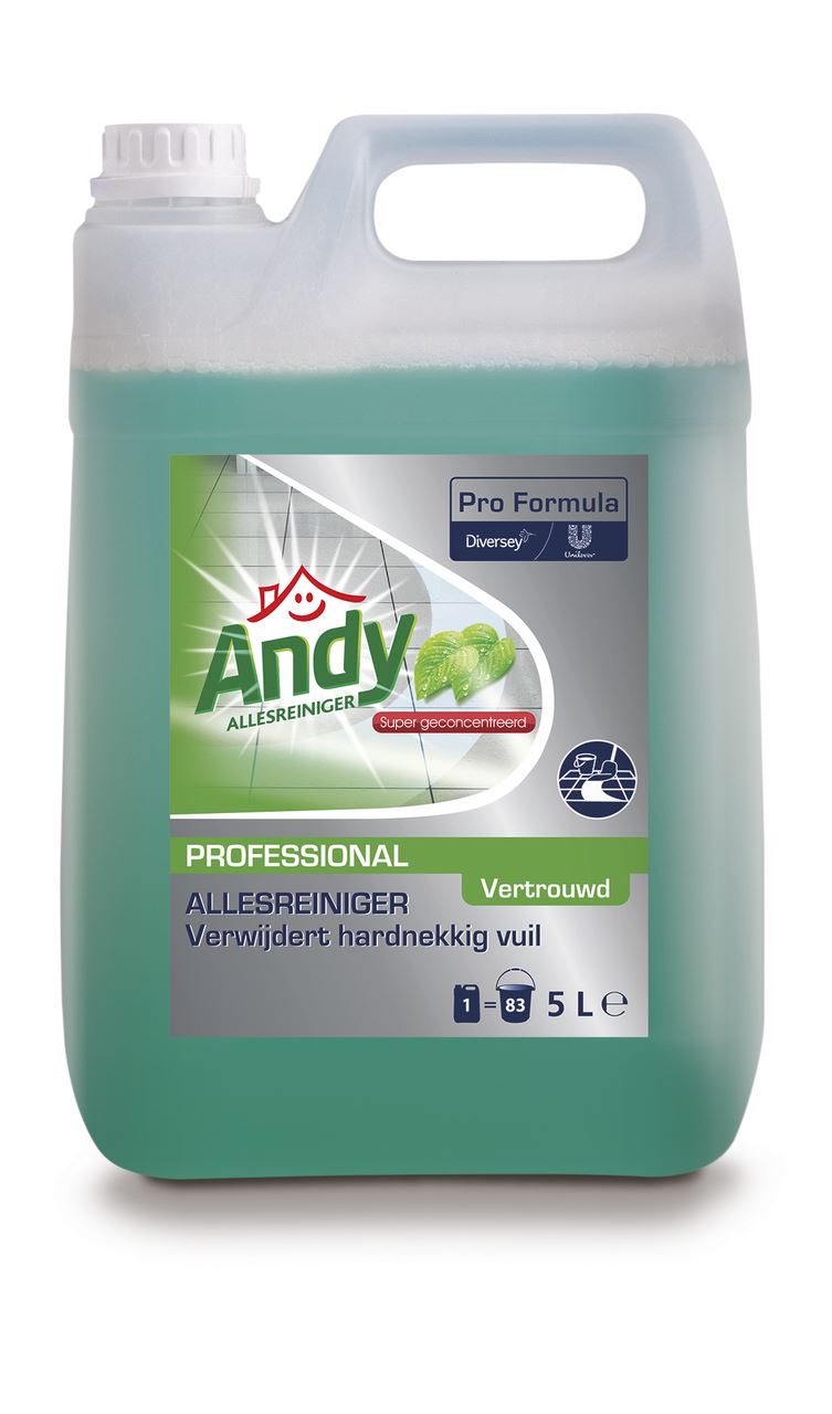 Andy Professional Allesreiniger Vertrouwd 5 l