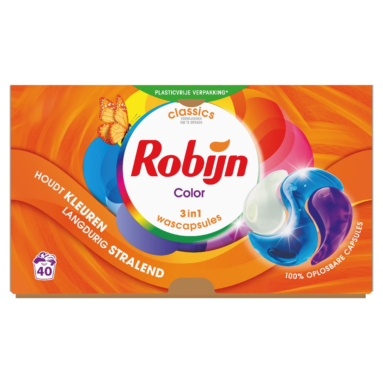 3x Robijn Wascapsules 3-in-1 Color