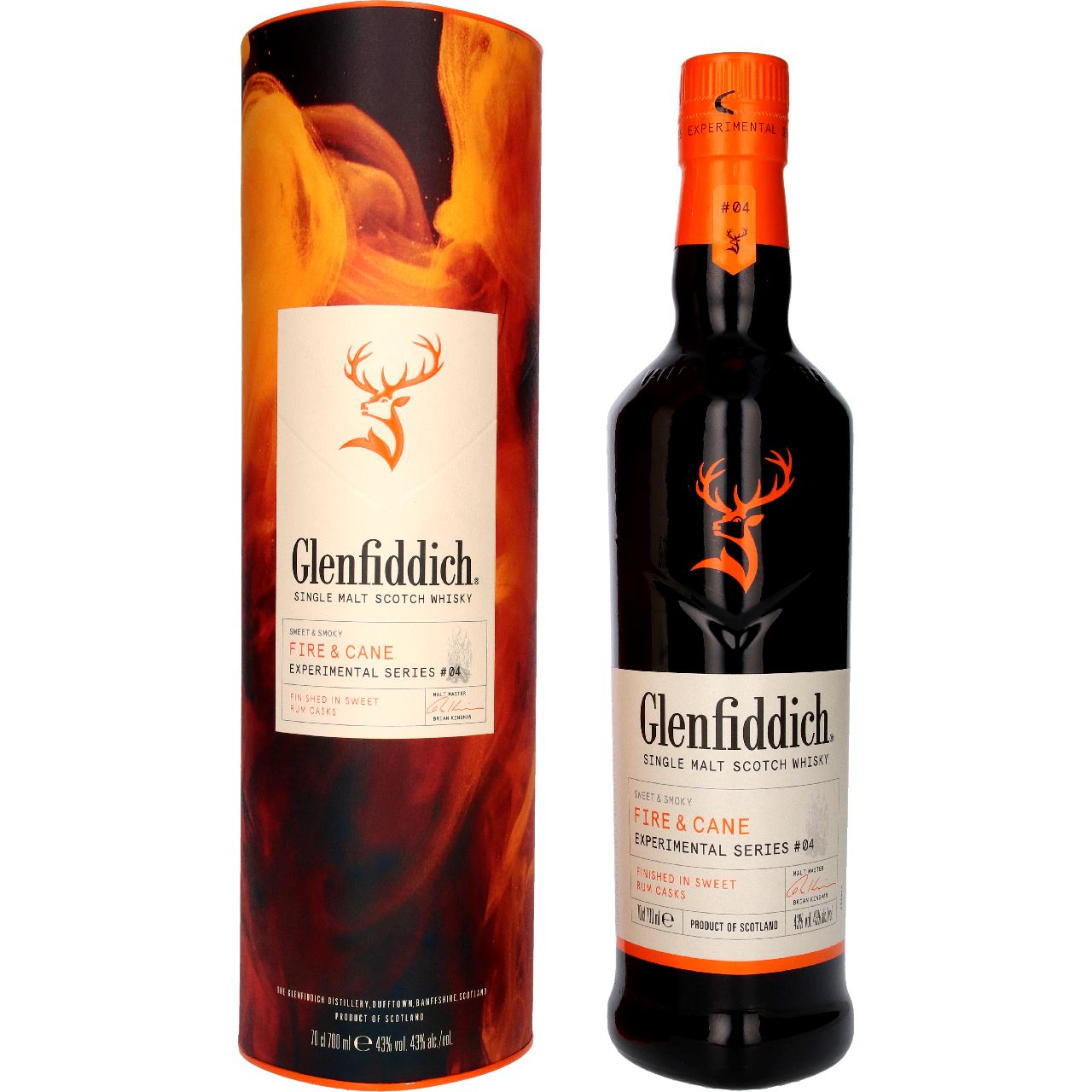Glenfiddich Fire & Cane 6 x 70 cl 43%