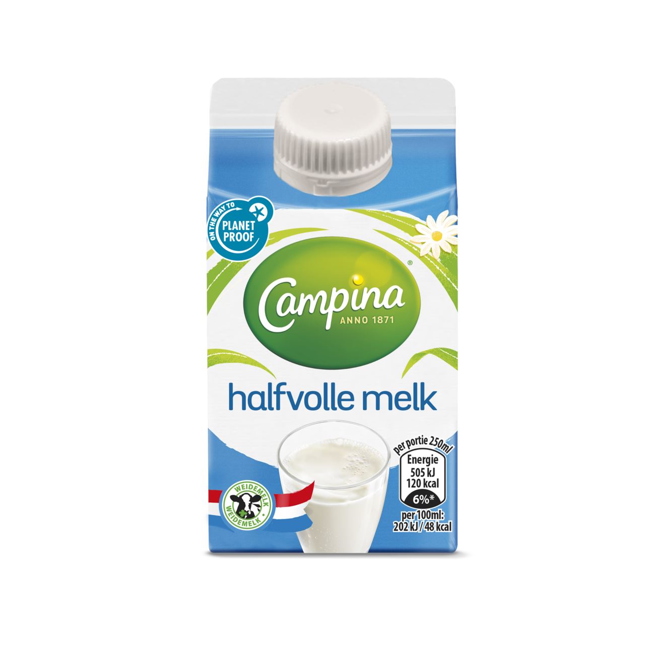 Campina Halfvolle Melk 6 x 25 cl