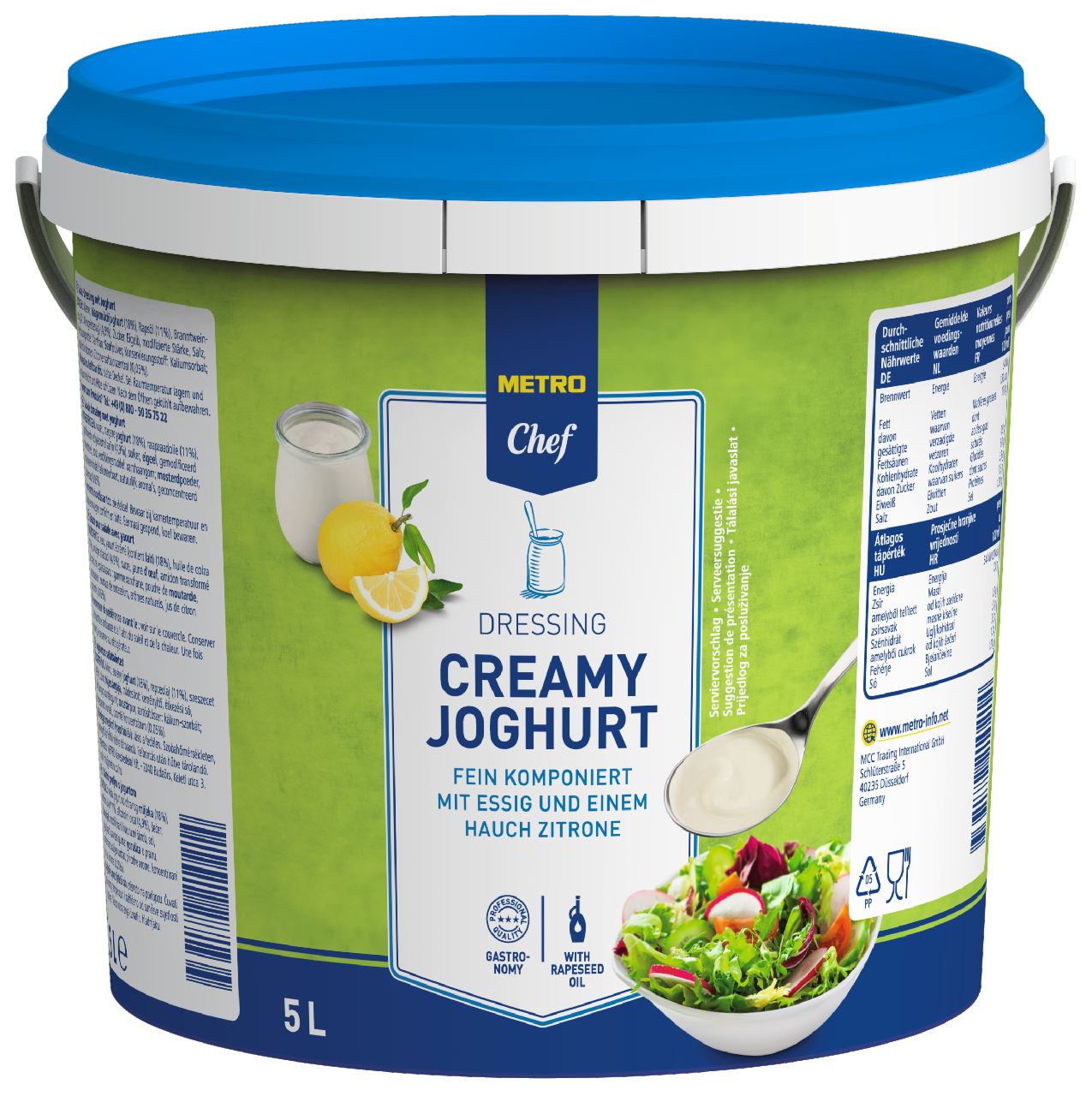METRO Chef Dressing Yoghurt 5 l