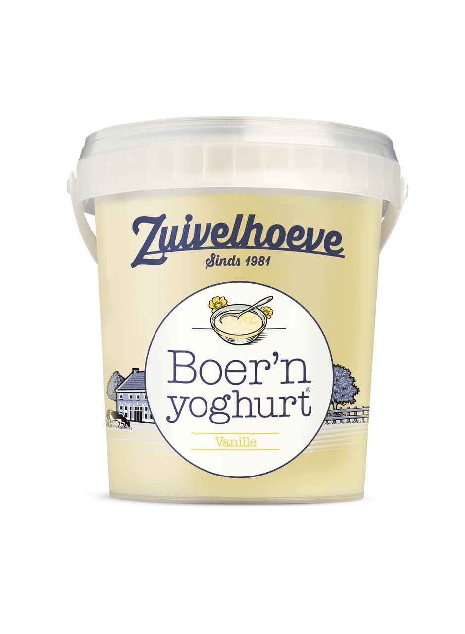 Zuivelhoeve Boern Vanille Yoghurt 750 g