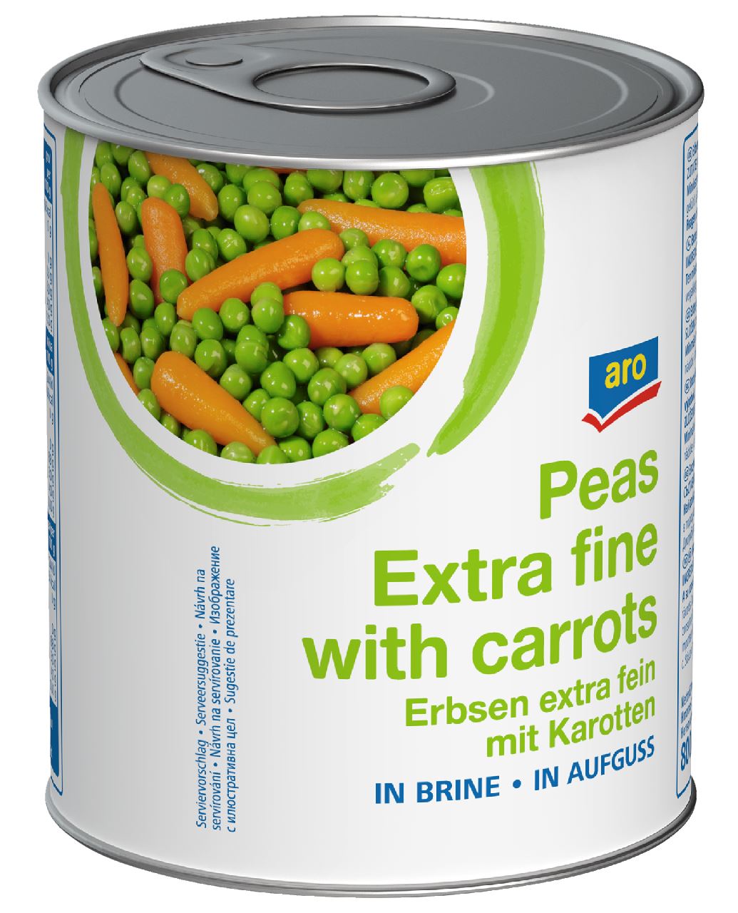 aro Doperwtjes en Wortel 800 g