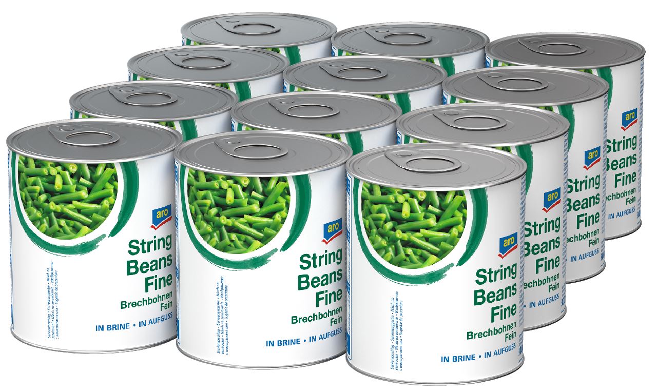 aro Sperziebonen 12 x 850 ml