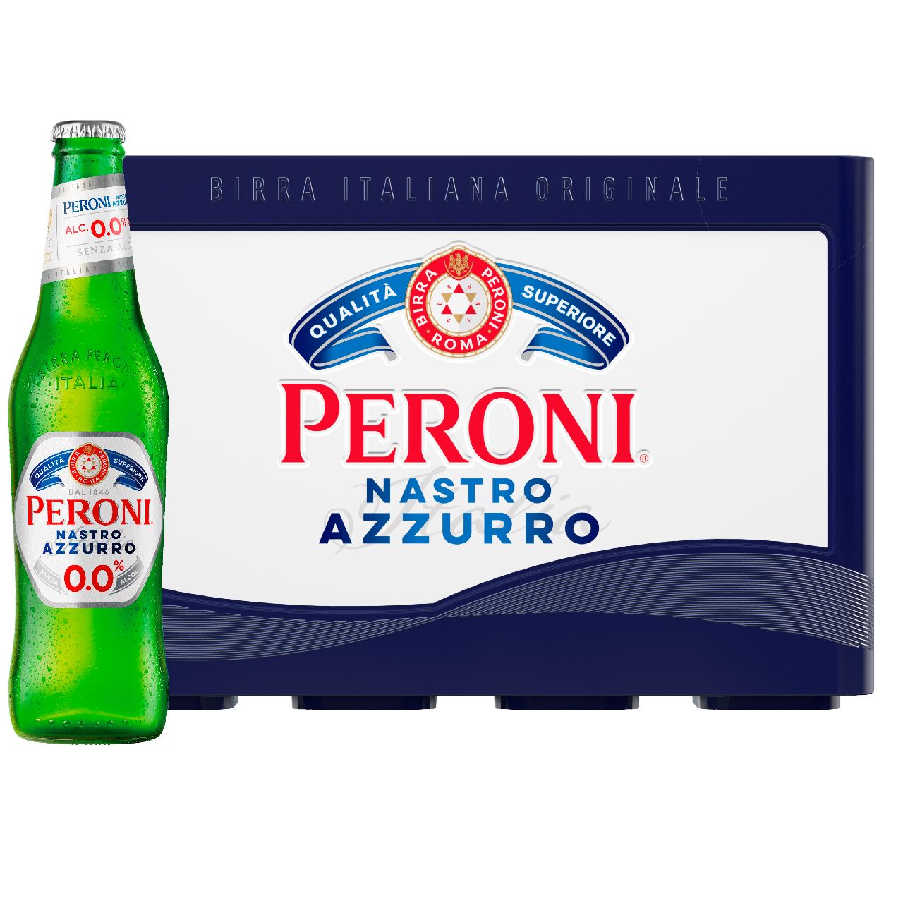 Peroni Nastro Azzurro 0,0 24 x 33 cl