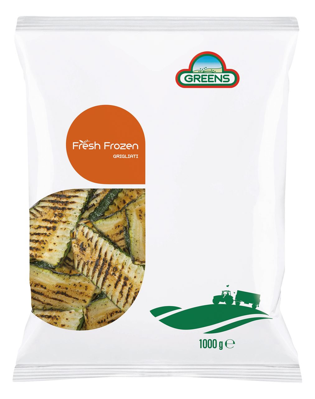 GREENS Gegrilde Courgette 5 x 1 kg