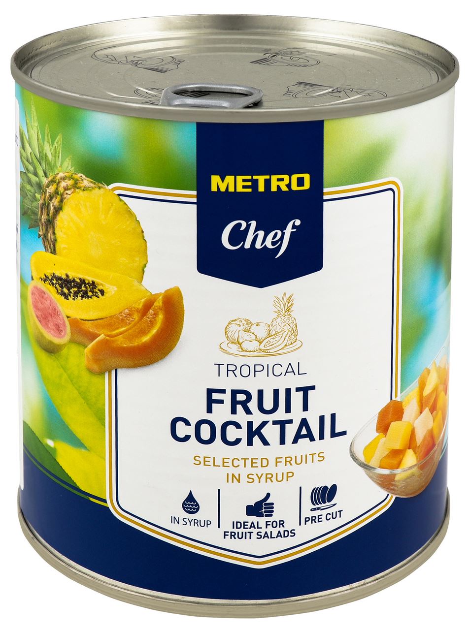 METRO Chef Tropische Fruit Cocktail 12 x 850 ml