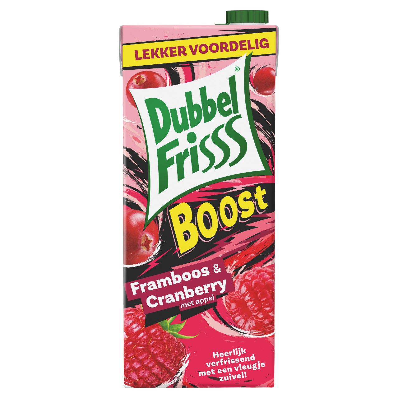 DubbelFrisss Framboos & Cranberry 1,5 l