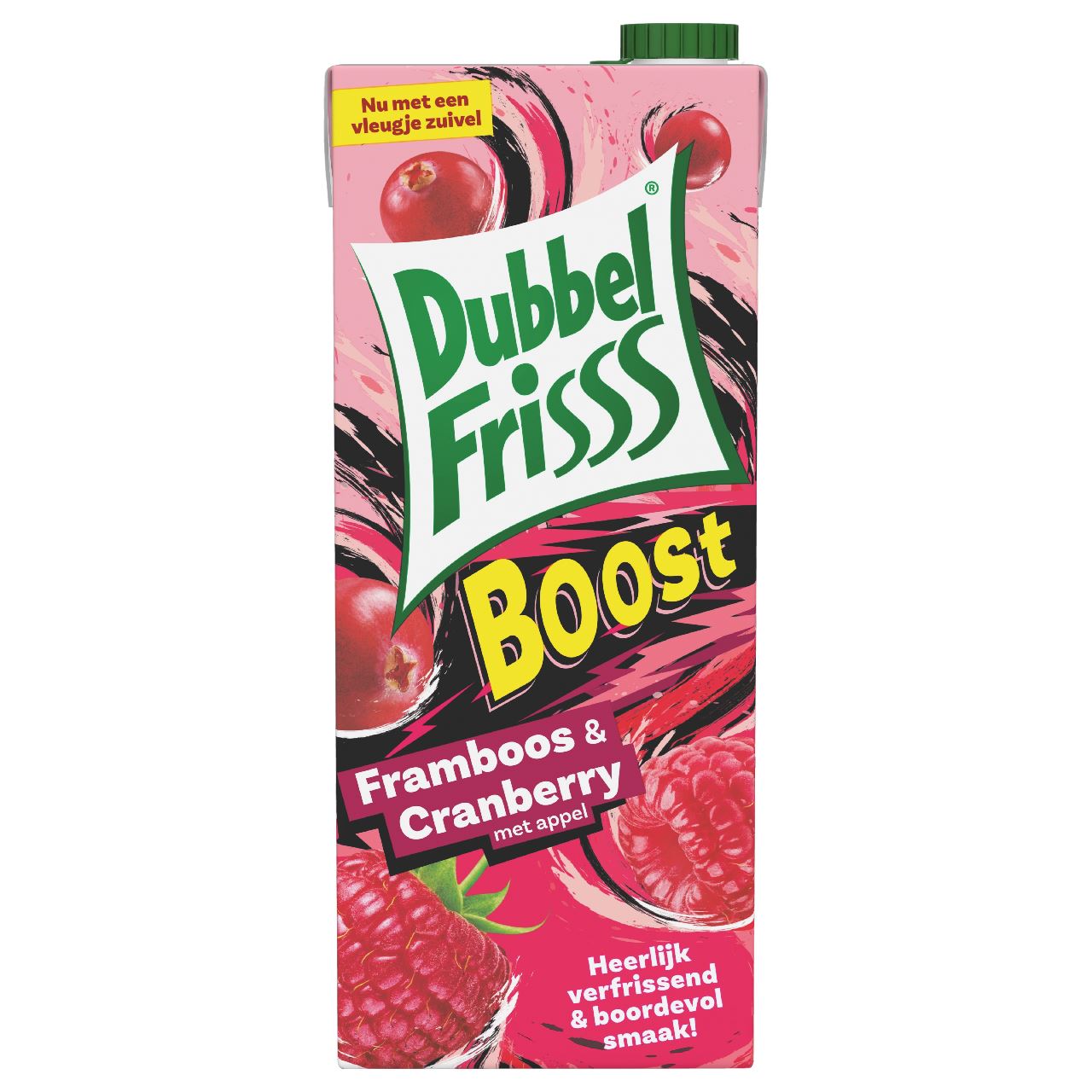 DubbelFrisss Framboos & Cranberry 8 x 1,5 l
