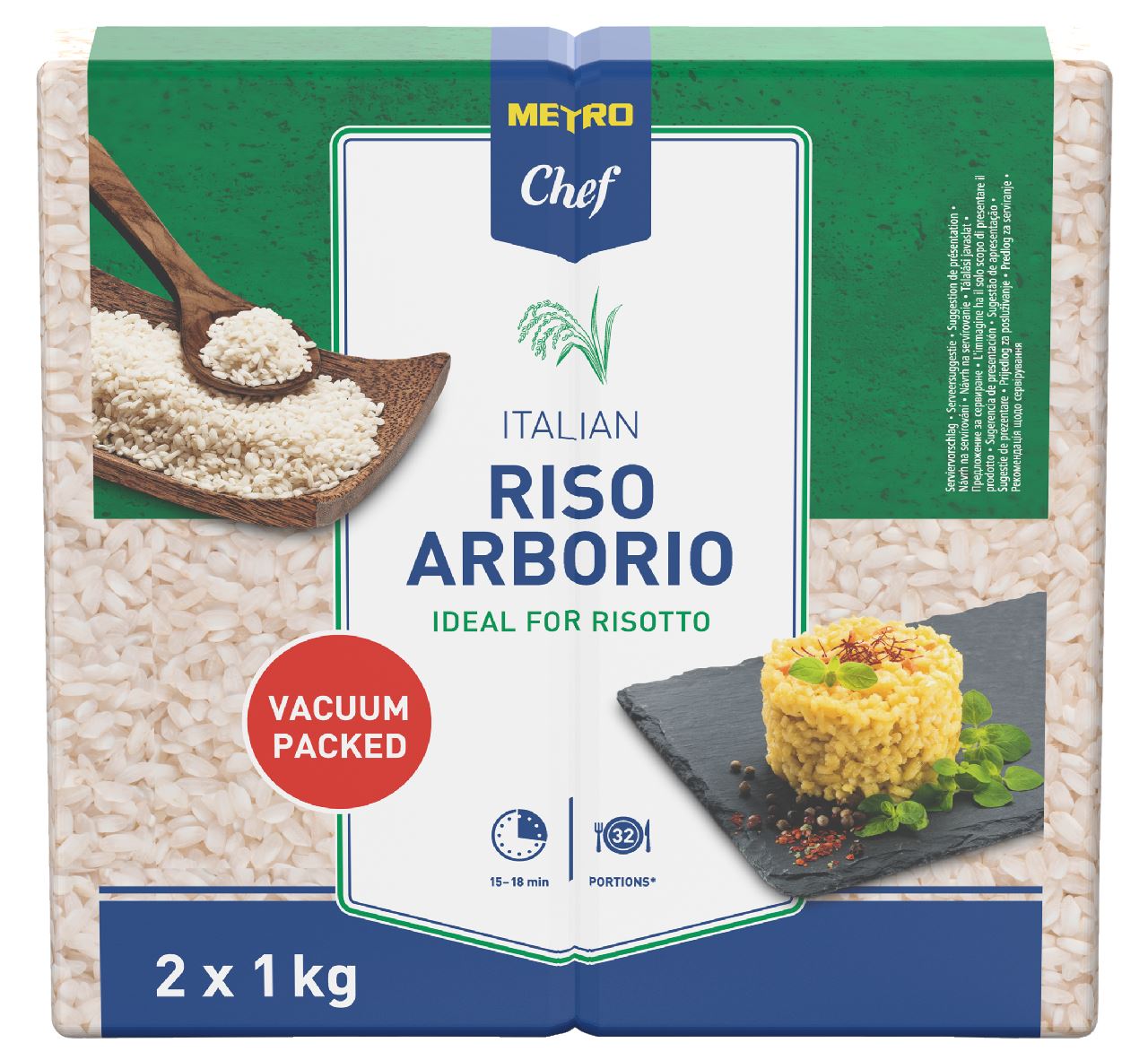 METRO Chef Arborio Rijst 2 kg