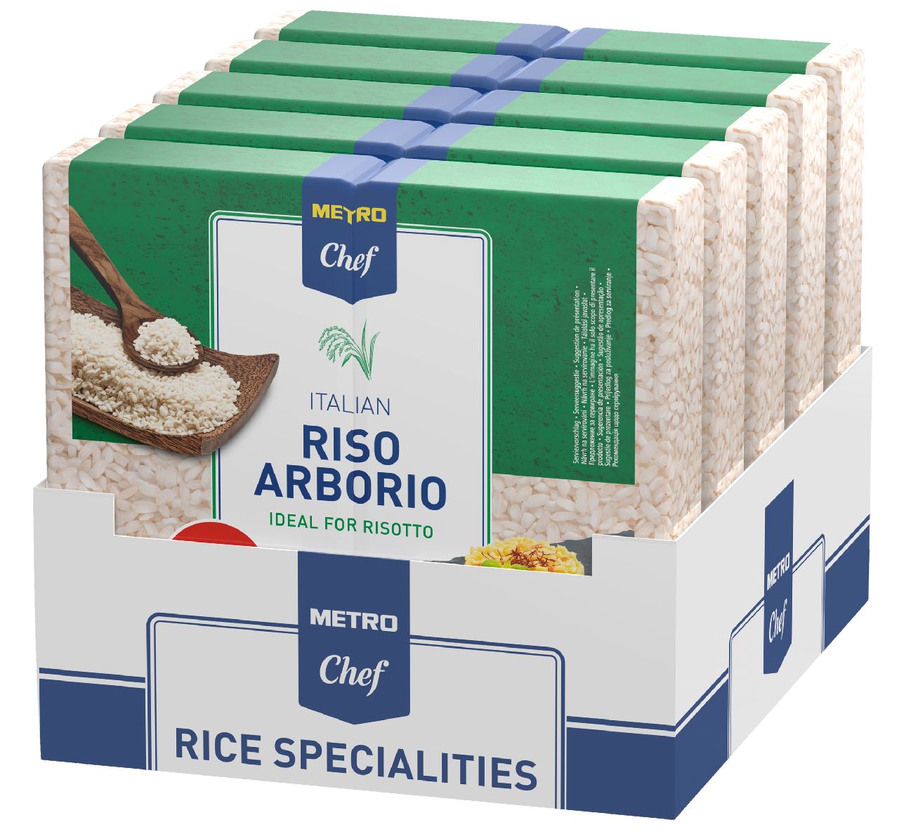 METRO Chef Arborio Rijst 5 x 2 kg