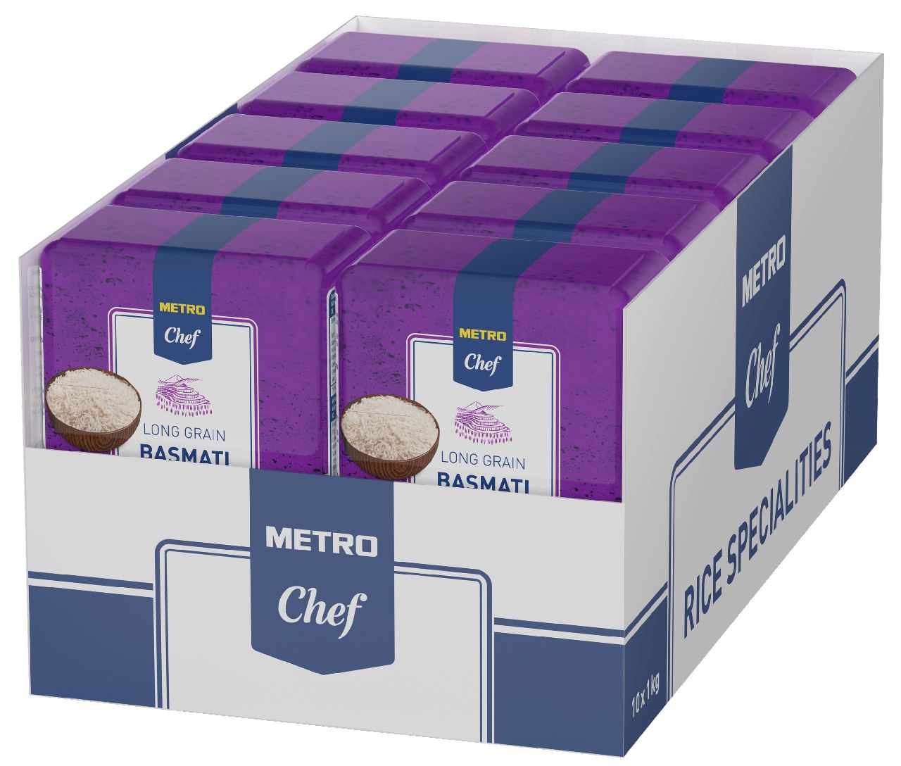 METRO Chef Basmati Rijst 10 x 1 kg