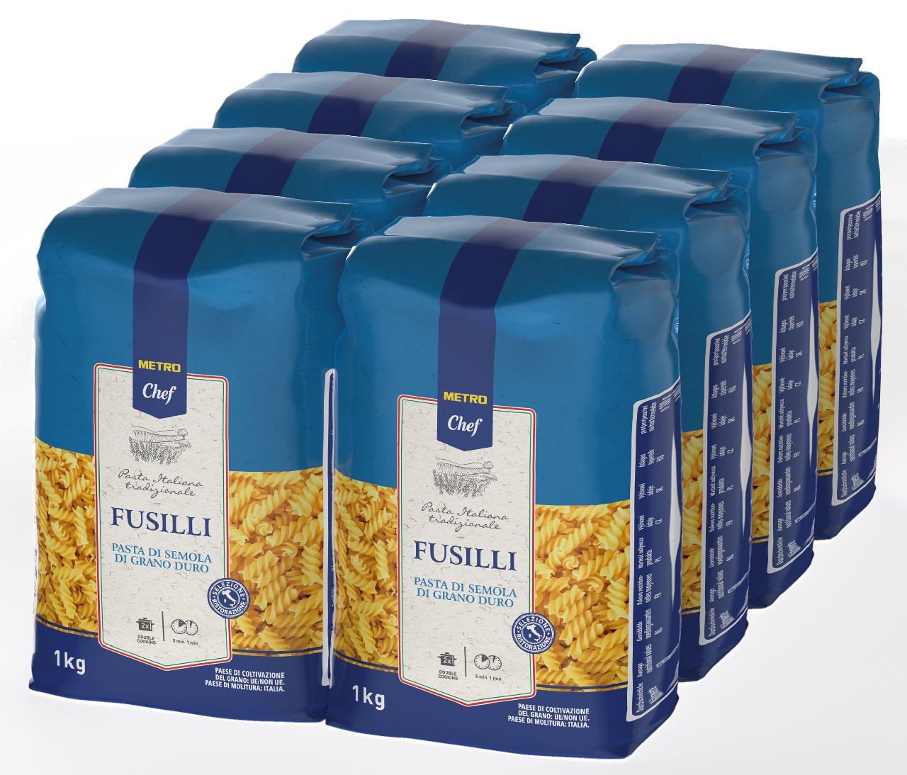 METRO Chef Fusilli 8 x 1 kg