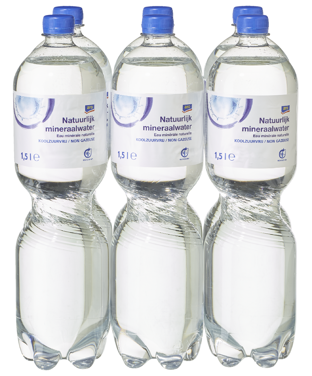 aro Water Koolzuurvrij PET 6 x 1,5 l