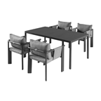 TARRINGTON HOUSE Pangal Dining Set 5-delig