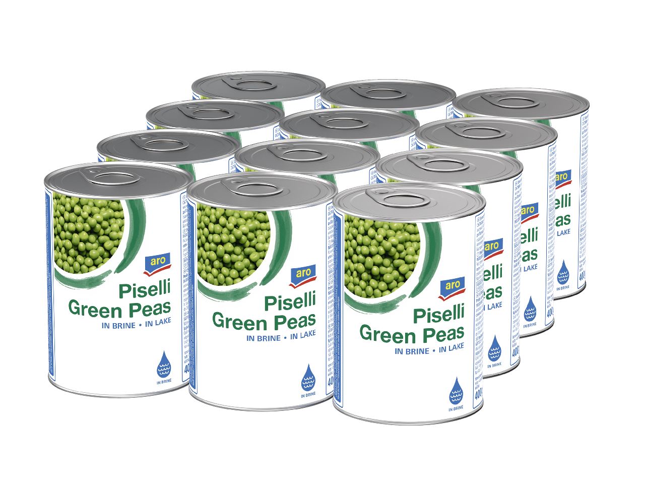 aro Doperwten 12 x 425 ml
