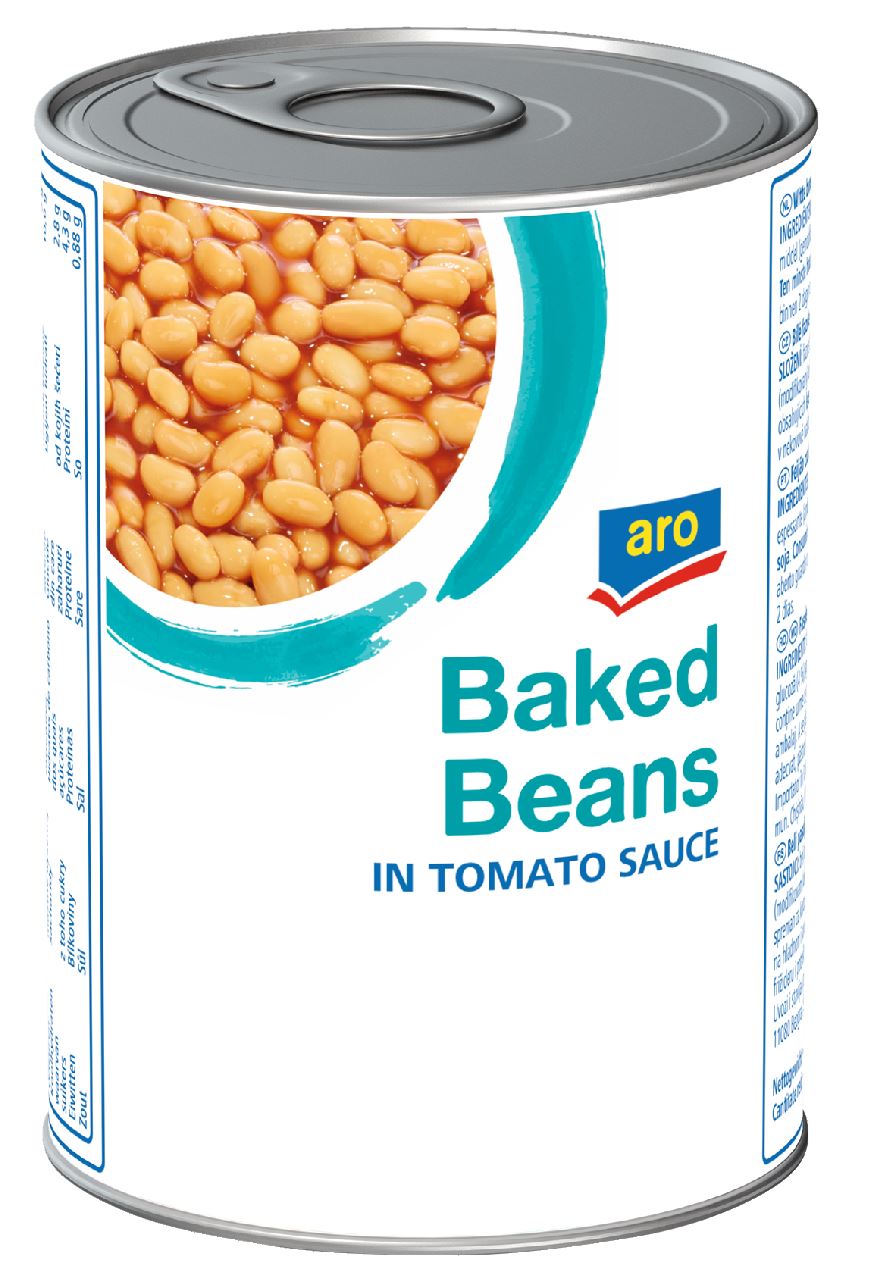 aro Witte Bonen in Tomatensaus 425 ml